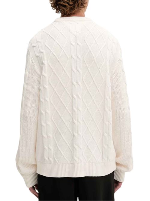 Maglione a trecce in cotone Tommy Jeans | DM0DM23405YBH